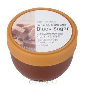 Tonymoly Gold Black Sugar Mask Маска-скраб для лица, с черным сахаром