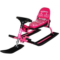 Снегокат со спинкой