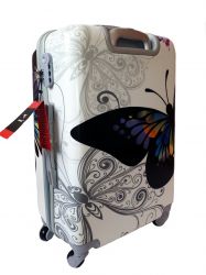 чемодан с бабочками
