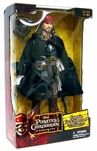 Zizzle - Pirates of the Caribbean At World's End Deluxe 12 Inch Action Figure Captain Jack Sparrow