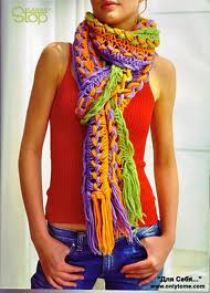 Длинный шарф
