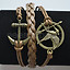 Multi-Styles Infinity Anchor Cross Compass Leather Nautical Friendship Bracelet