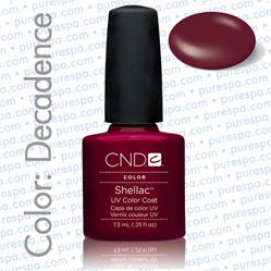 Shellac CND цвет Decadence