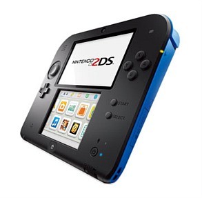 Nintendo 2ds черный+синий