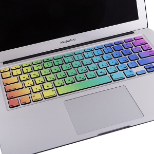 Наклейки на клавиатуру "Rainbow"