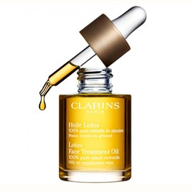 масло Clarins lotus face treatment oil