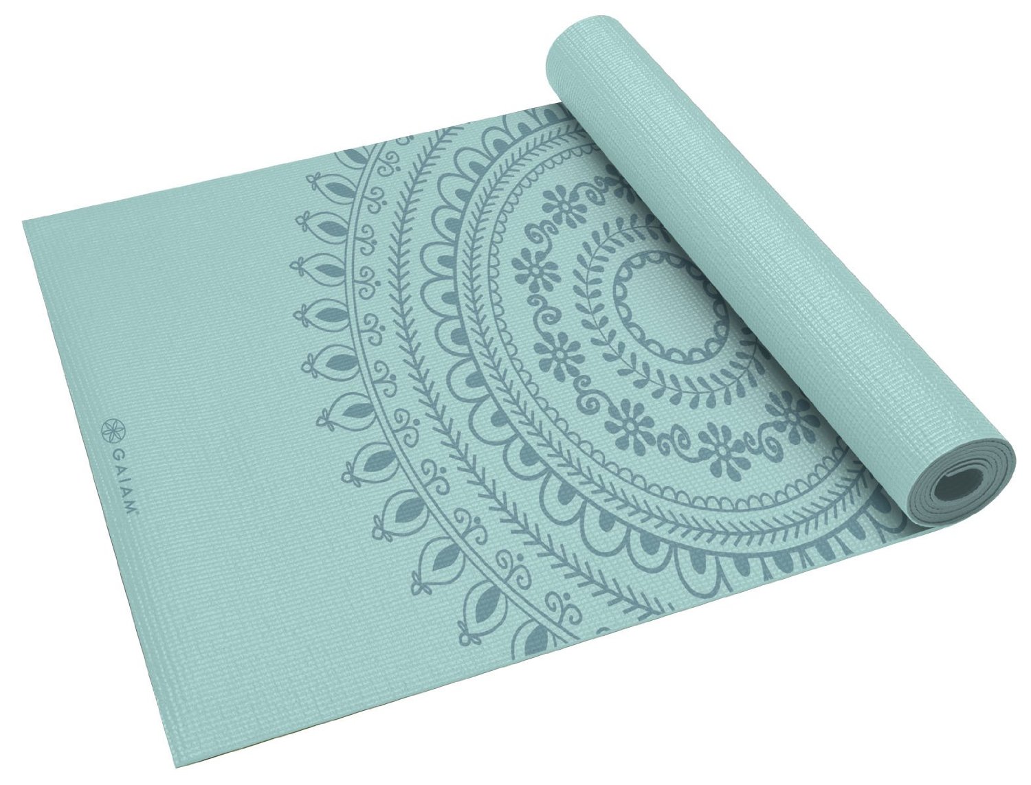 gaiam premium print yoga mat