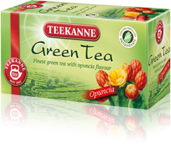 TEEKANNE green tea with opuncia flavour