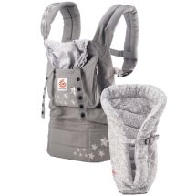 Эргорюкзак ERGOBaby Carrier + вставка для новорожденных + накладки