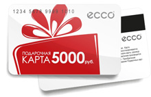 Подарочная карта Ecco