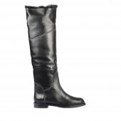 BOOTS IN BLACK NAPPA CALFSKIN от Baldinini