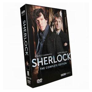 Sherlock сезон 1 и 2 на DVD