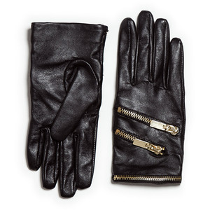 ● Zara Glove With Zip Detail