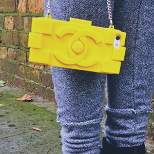 chanel lego bag case