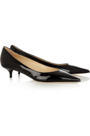 JIMMY CHOO Amelia patent-leather pumps