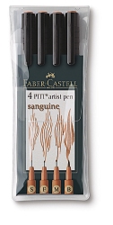 Капиллярные ручки PITT, сангина