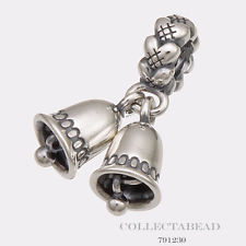 Pandora Sterling Silver Dangle Silver Bells Bead