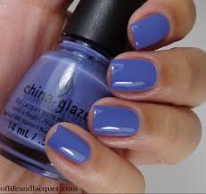 China glaze What a pansy