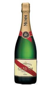 Бутылка в 0.375 литра шампанского Mumm Cordon Rouge