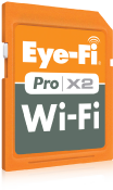 EYE-FI PRO X2 8GB WiFi MEMORY SD CARD
