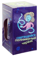 Научно-познавательный набор Светящиеся полимерные червяки