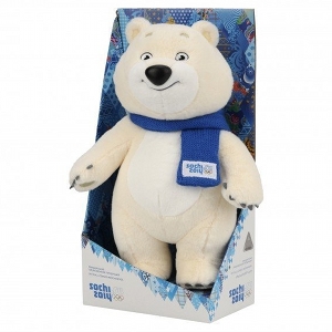 Мишка Sochi 2014 "Sochi Olympic Games 2014 Commemorative Bear 40 cm"