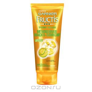 Garnier Fructis Мгновенная маска-эликсир "Тройное питание", для сухих и поврежденных волос, 200 мл