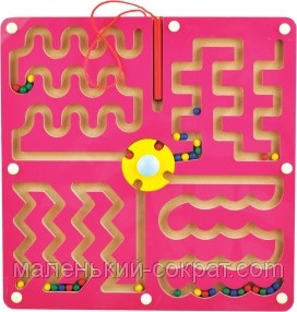 Магнитный лабиринт змейка