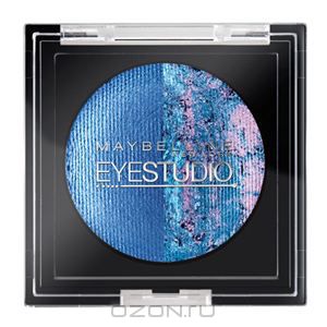 Maybelline New York Тени для век "EyeStudio Cosmic Duo", 2 цвета, тон: blue moon