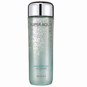 Подтягивающий гель-тоник для лица “Super Aqua Marine Stem Cell Active Toner” 150ml