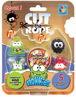 Фигурка Cut the rope, 2,5см, 5 штук