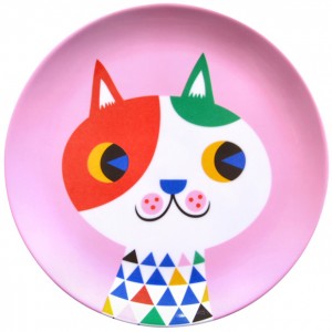 Helen Dardik Animal Melamine Plate