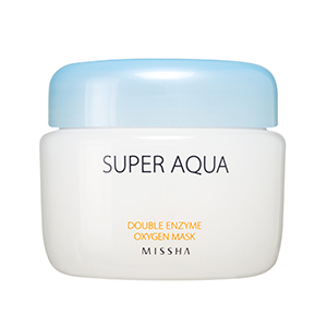 Глубоко очищающая кислородная маска для лица "Super Aqua Double Enzyme Oxygen Mask"