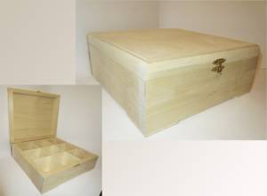 Шкатулка-коробка с 9 отделениями