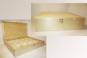 Шкатулка-коробка с 20 отделениями