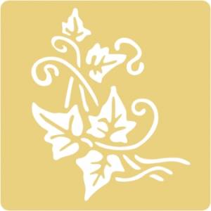 Трафарет Плющ