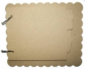 Заготовка для альбома Ажурный край