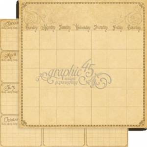 Бумага д/скрап двусторонняя