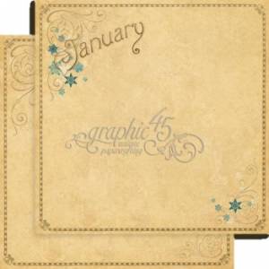 Бумага д/скрап двусторонняя