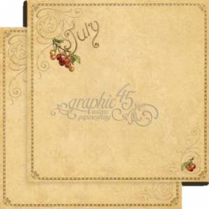 Бумага д/скрап двусторонняя