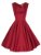 Платье красное  в стиле 50х