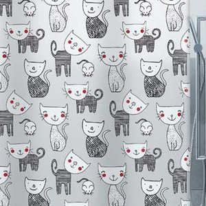 Шторка для ванной Spirella Mizzy