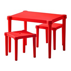 Стол и 2 стула Ikea