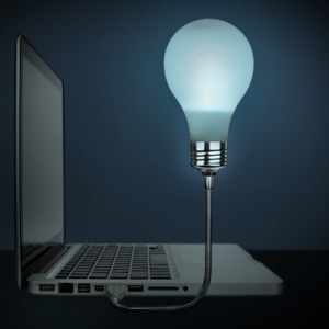 Оригинальная USB лампочка Bright Idea