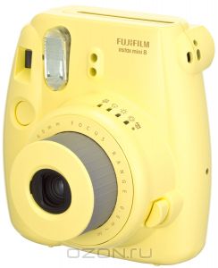 Fujifilm Instax Mini 8, Yellow фотоаппарат