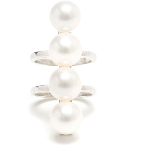 Кольцо Maria Stern terling Silver Four Pearl Ring