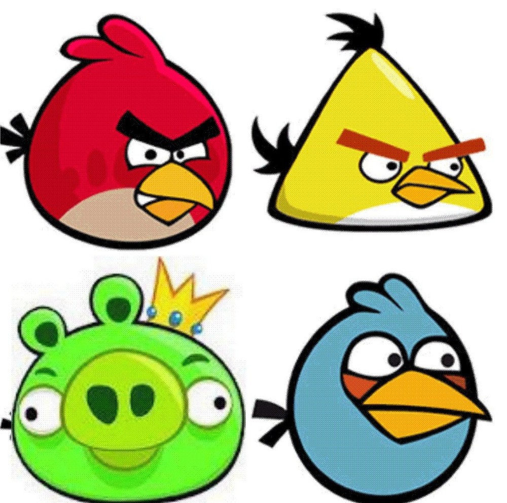 Angry Birds. Дружба