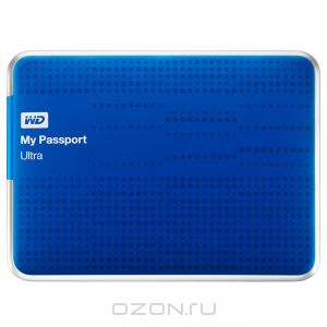 WD My Passport Ultra 2TB USB 3.0, Blue