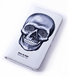Кошелек прямоугольный Skull.