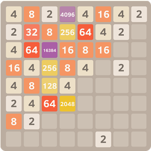 Пройти 2048 8х8